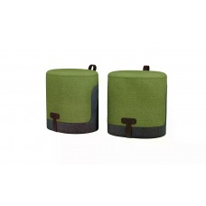 Пуф Раф рав с ремнем из натуральной кожи кат.2