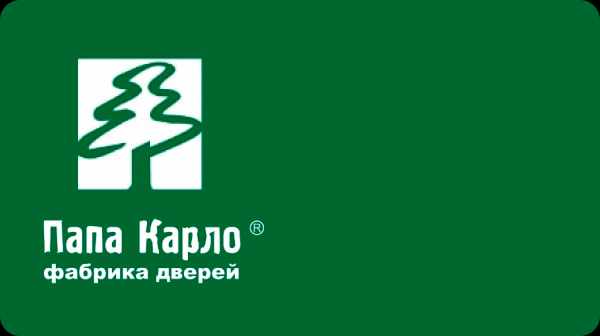 Логотип фабрики дверей Papa Carlo