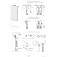 Розсувна перегородка AluDoors Plano L