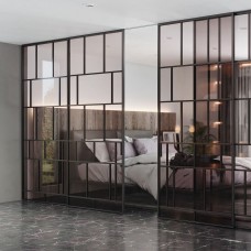 Раздвижная перегородка AluDoors Geometry