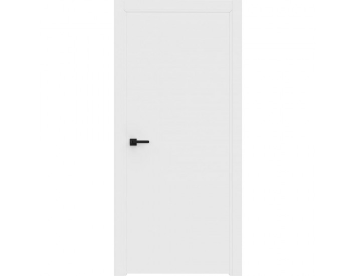 Фото Дверное полотно ламинированное мод. 6.01 (белый) 1