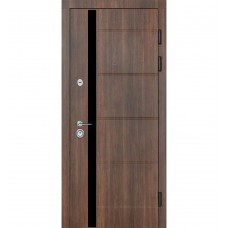 Двери входные БУЛАТ Цитадель К-8 мод. №520/236 дуб табак/дуб немо лате