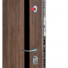 Двери входные БУЛАТ Цитадель К-8 мод. №520/236 дуб табак/дуб немо лате