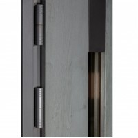 Двери входные БУЛАТ Термо House 1200 мод. №705/428 антрацит/дуб полярный