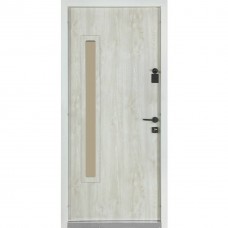 Двери входные БУЛАТ Термо House 1200 мод. №705/428 антрацит/дуб полярный