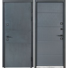 Входная дверь уличного типа Термо House мод. №703/191 темный антрацит