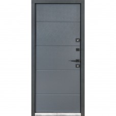 Двери входные БУЛАТ Термо House мод. №703/191 темный антрацит
