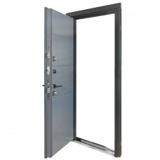 Двери входные БУЛАТ Термо House мод. №703/191 темный антрацит