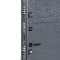 Двери входные БУЛАТ Термо House мод. №703/191 темный антрацит