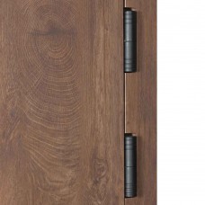 Двери входные БУЛАТ Revolut В-81 мод. №564/264 спил дерева коньячный/венге парма