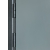 Двері вхідні БУЛАТ Cottage мод. №703/237 metalic grey/білий атласний