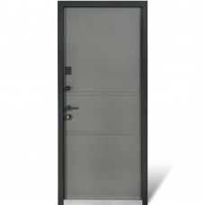 Двери входные БУЛАТ Cottage мод. №703/237 metalic grey/титан