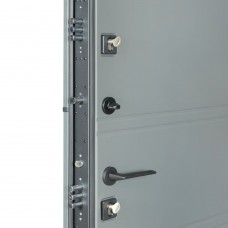 Двери входные БУЛАТ Cottage мод. №703/237 metalic grey/титан