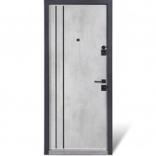 Двері вхідні БУЛАТ Статус мод. №549/551 оксид