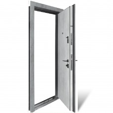 Двері вхідні БУЛАТ Статус мод. №549/551 оксид