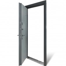 Двери входные БУЛАТ Cottage мод. №705/431 metalic grey/титан