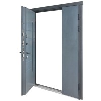 Двери входные БУЛАТ Термо House 1200 мод. №705/431 темный антрацит