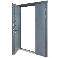 Двери входные БУЛАТ Термо House 1200 мод. №705/431 темный антрацит