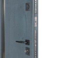 Двери входные БУЛАТ Термо House 1200 мод. №705/431 темный антрацит