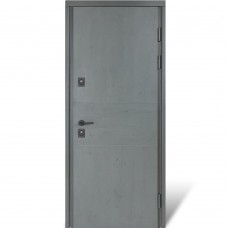 Двері вхідні БУЛАТ Термо House мод. №703/191 антрацит/бетон антрацит