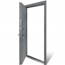 Двері вхідні БУЛАТ Термо House мод. №703/191 антрацит/бетон антрацит