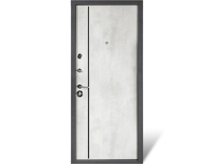 Фото Двері вхідні квартирного типу К-8 мод. №554 оксид 3