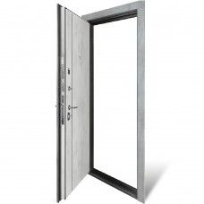 Двері вхідні БУЛАТ К-8 мод. №554 оксид