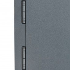 Двери входные БУЛАТ Revolut В-434 мод. №172 антрацит/белый матовый гладкий