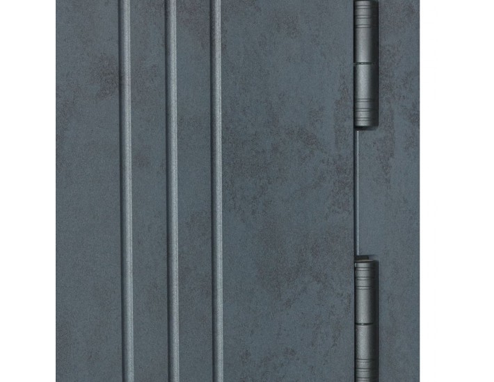 Фото Двері вхідні квартирного типу Revolut В-610 мод. №250 бетон антрацит/оксид білий 7