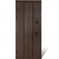 Двери входные БУЛАТ Ультра (квадро) Kale мод. №547/251 дуб дорато/рустик авиньон блан