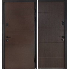 Входная дверь уличного типа Термо House мод. №703/191 венге