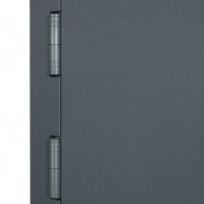 Двери входные БУЛАТ Revolut В-81 мод. №172 антрацит/белый матовый гладкий