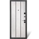 Двери входные БУЛАТ Ультра (квадро) Kale мод. №535 бетон антрацит/бетон снежный