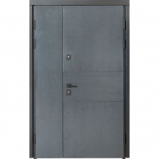 Входная дверь уличного типа Термо House 1200 мод. №703/191 темный антрацит