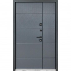 Двери входные БУЛАТ Термо House 1200 мод. №703/191 темный антрацит