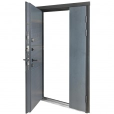 Двери входные БУЛАТ Термо House 1200 мод. №703/191 темный антрацит