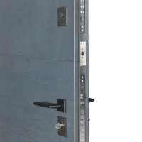 Двери входные БУЛАТ Термо House 1200 мод. №703/191 темный антрацит