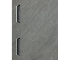 РАСПРОДАЖА! Булат Ультра, модель 540/249 срез камня/белый матовый гладкий, 950мм правые (двери с витрины)