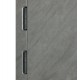 РОЗПРОДАЖ! Булат Ультра, модель 540/249 зріз каменю/білий матовий гладкий, 950мм праві (двері з вітрини)
