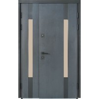 Двери входные БУЛАТ Термо House 1200 мод. №706/431 темный антрацит