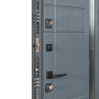 Двери входные БУЛАТ Термо House 1200 мод. №706/431 темный антрацит