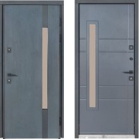 Двери входные БУЛАТ Термо House мод. №705/431 темный антрацит