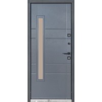 Двери входные БУЛАТ Термо House мод. №705/431 темный антрацит