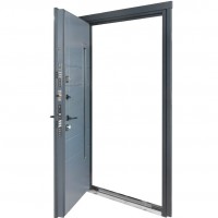 Двери входные БУЛАТ Термо House мод. №705/431 темный антрацит