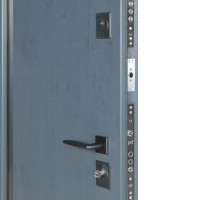 Двери входные БУЛАТ Термо House мод. №705/431 темный антрацит