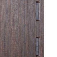 Двери входные БУЛАТ Expert мод. №570/568 дуб дорато темный/олово супермат