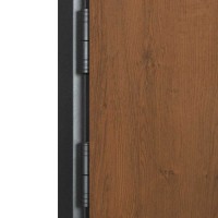 Двери входные БУЛАТ Термо House мод. №703/191 дуб бронза/орех натуральный