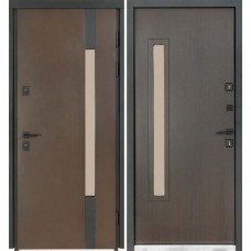 Входная дверь уличного типа Термо House мод. №705/428 венге