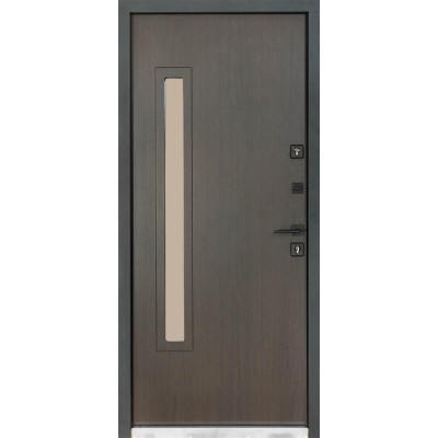 Входные двери уличного типа БУЛАТ Термо House мод. №705/428 венге