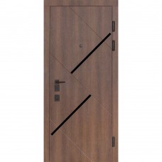Двері вхідні БУЛАТ Олімп мод. №571/238 дрімвуд темний/олово супермат